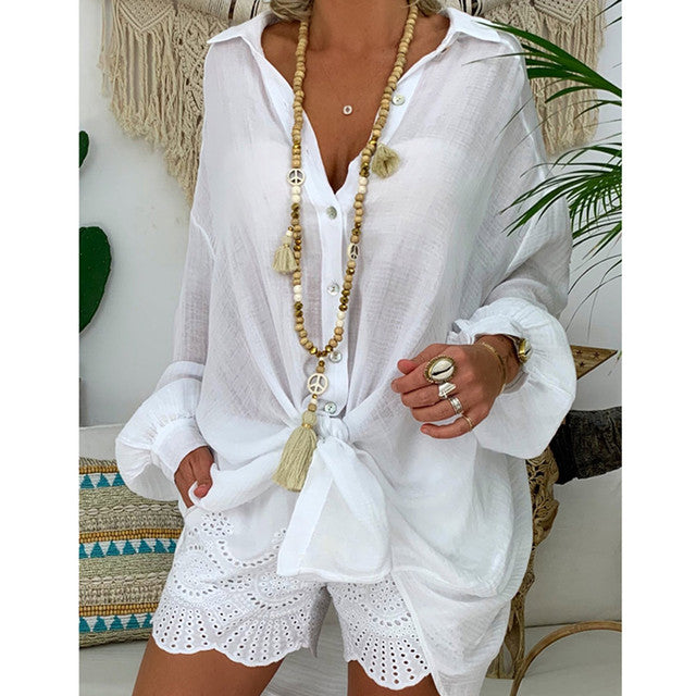 Chemise en Lin Basique