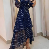 Robe Longue Portefeuille Galine