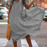 Robe Midi en Lin Dael