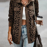 Manteau en Velours Eulalie