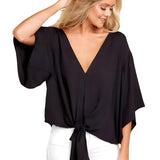 Blouse Col V Élèa