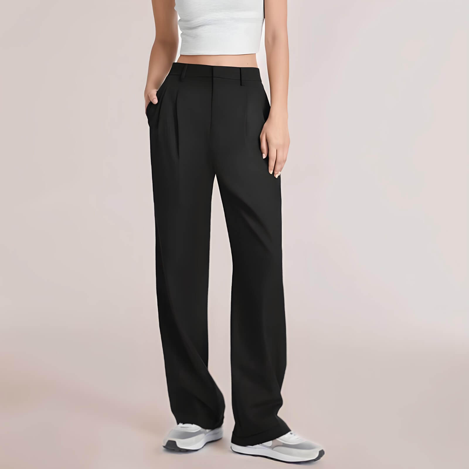 Pantalon Femme Wide Leg en Tailleur Lovelace