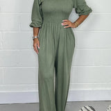 Combinaison Longue Élégante Paelina