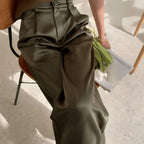 Pantalon Femme en Satin Lurneal