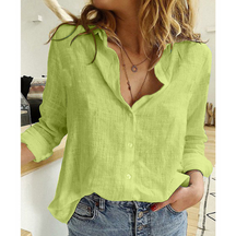 Chemise Basique en Cachemire Mouche