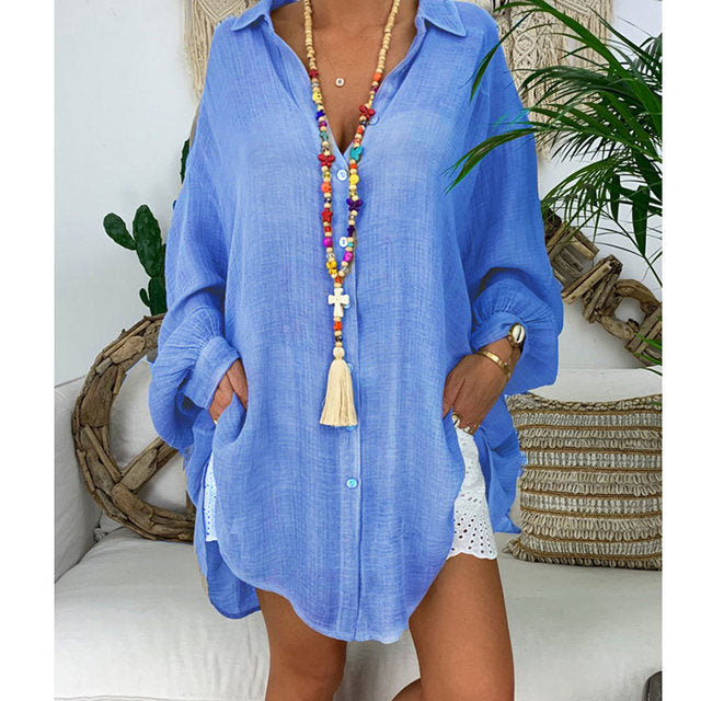 Chemise en Lin Basique