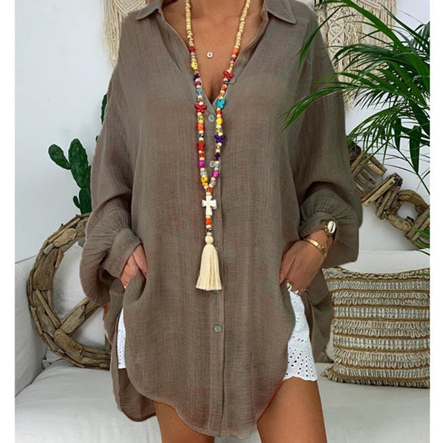 Chemise en Lin Basique