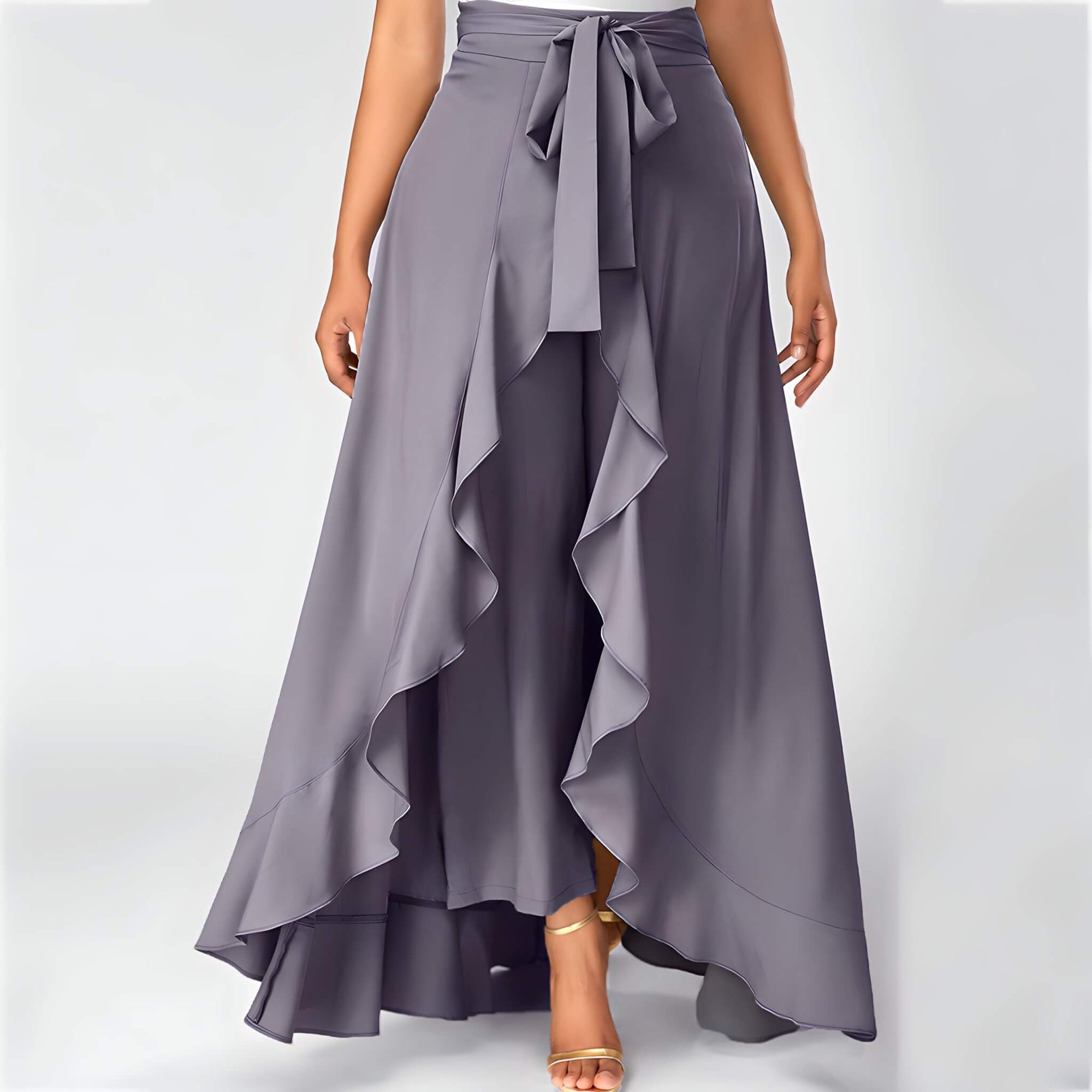 Pantalon Pantalonne à Volants Ruffles