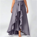 Pantalon Pantalonne à Volants Ruffles