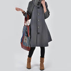 Manteau en Laine Foulée Dakota