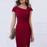 Robe Tube Courte Morine