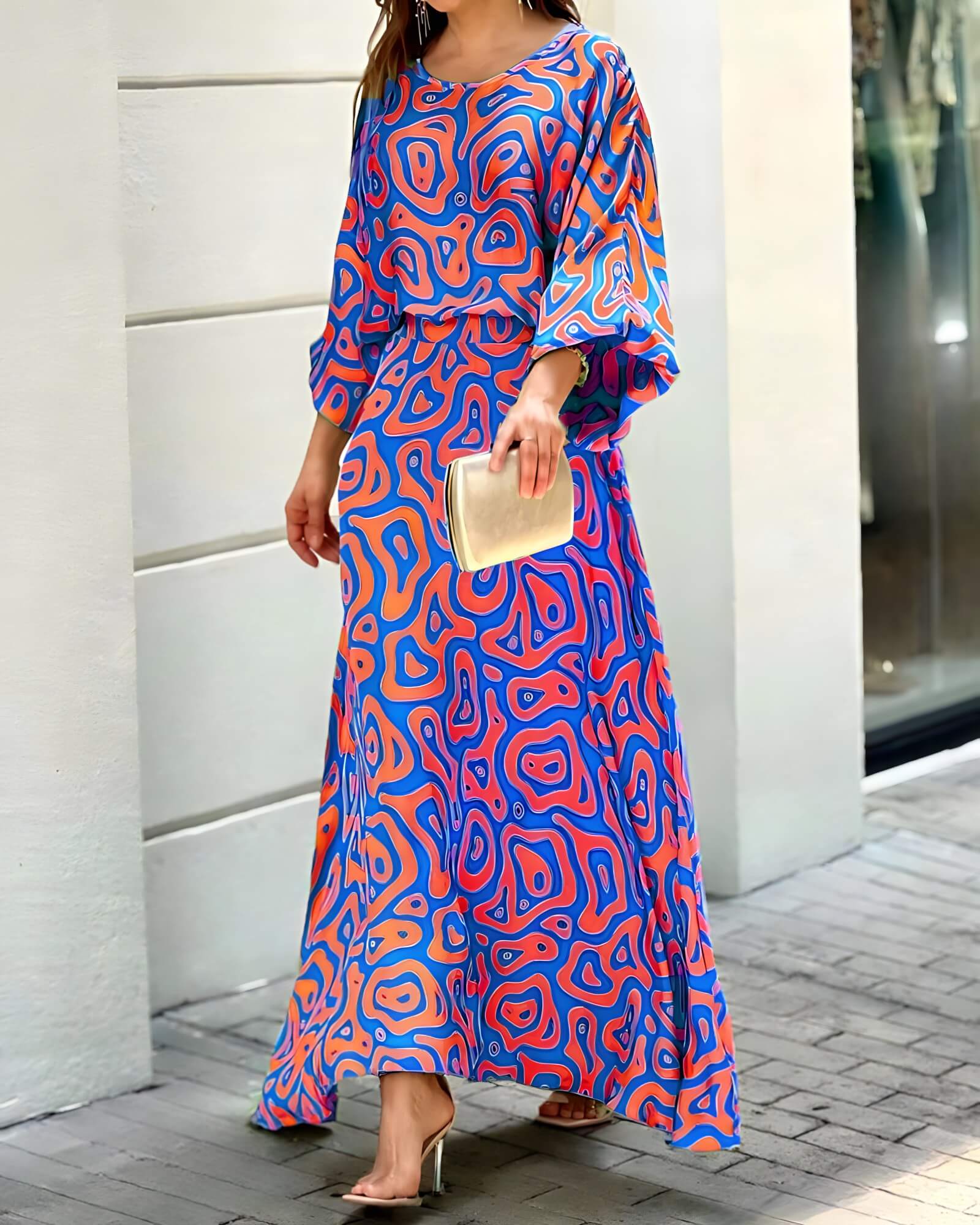 Ensemble Blouse et Jupe Longue Calea