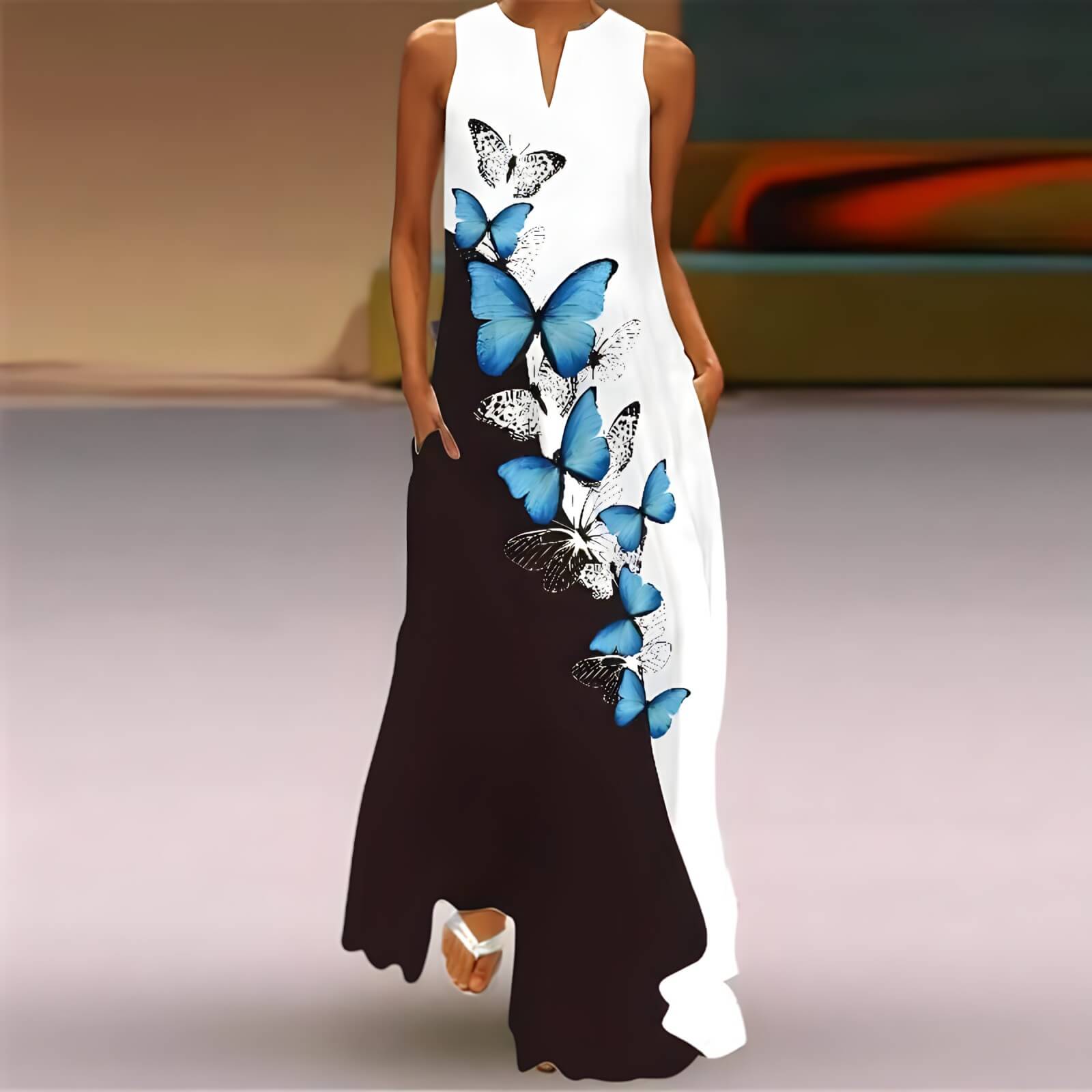 Robe Longue Décontractée Ralena
