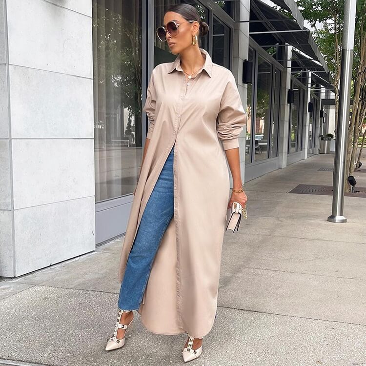 Robe Chemise Longue Quela