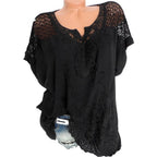 Blouse en Cachemire avec Détails en Dentelle Lantana