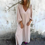 Robe Longue Élégante Rilene