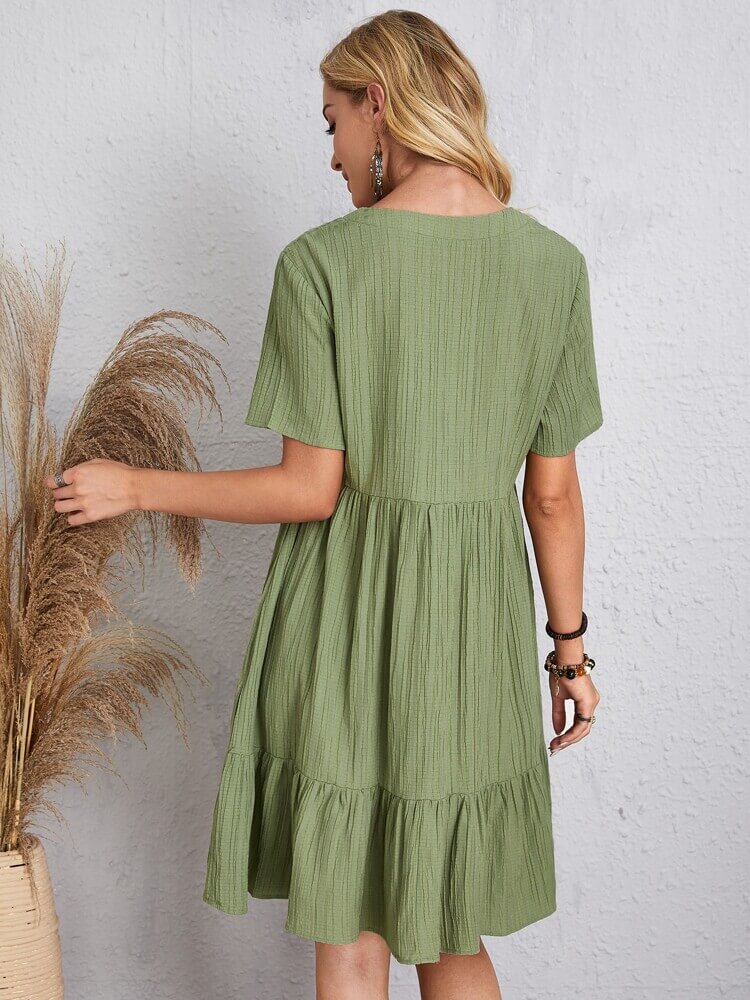 Robe Courte en Lin Zorane