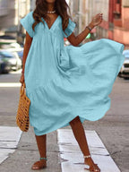 Robe Midi en Lin Dael