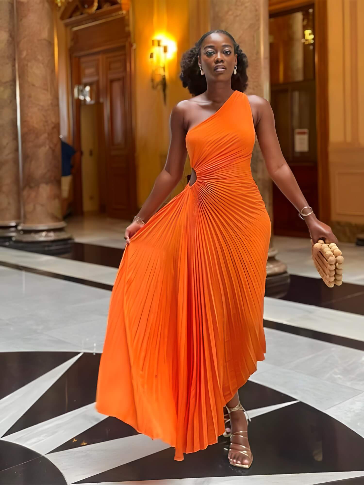 Robe Longue Élégante Ualia