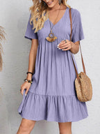 Robe Courte en Lin Zorane