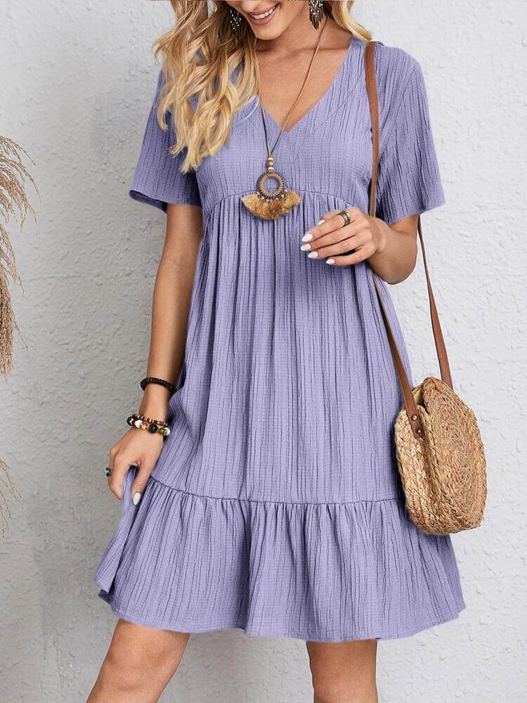 Robe Courte en Lin Zorane