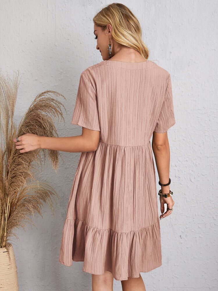 Robe Courte en Lin Zorane