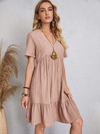 Robe Courte en Lin Zorane