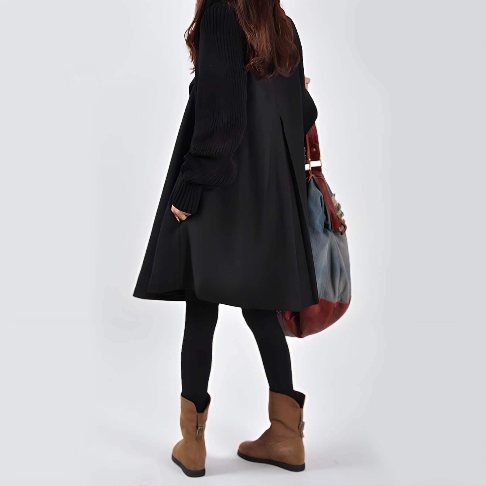 Manteau en Laine Foulée Dakota