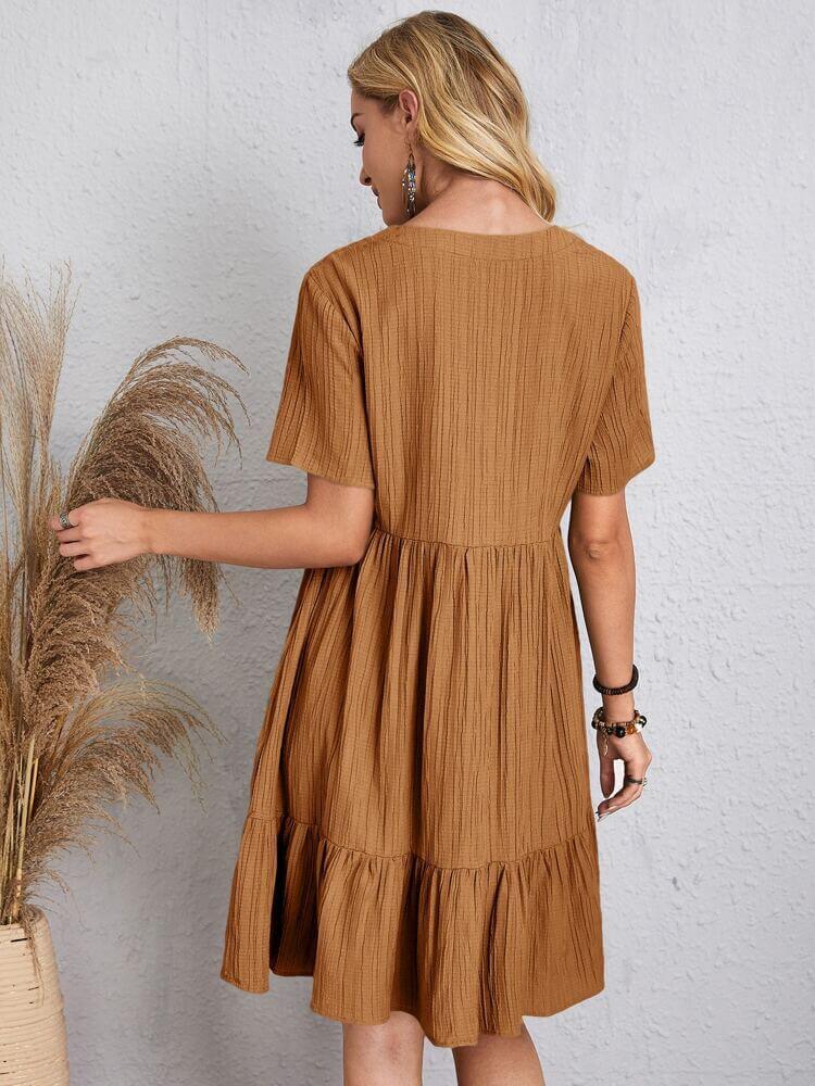 Robe Courte en Lin Zorane