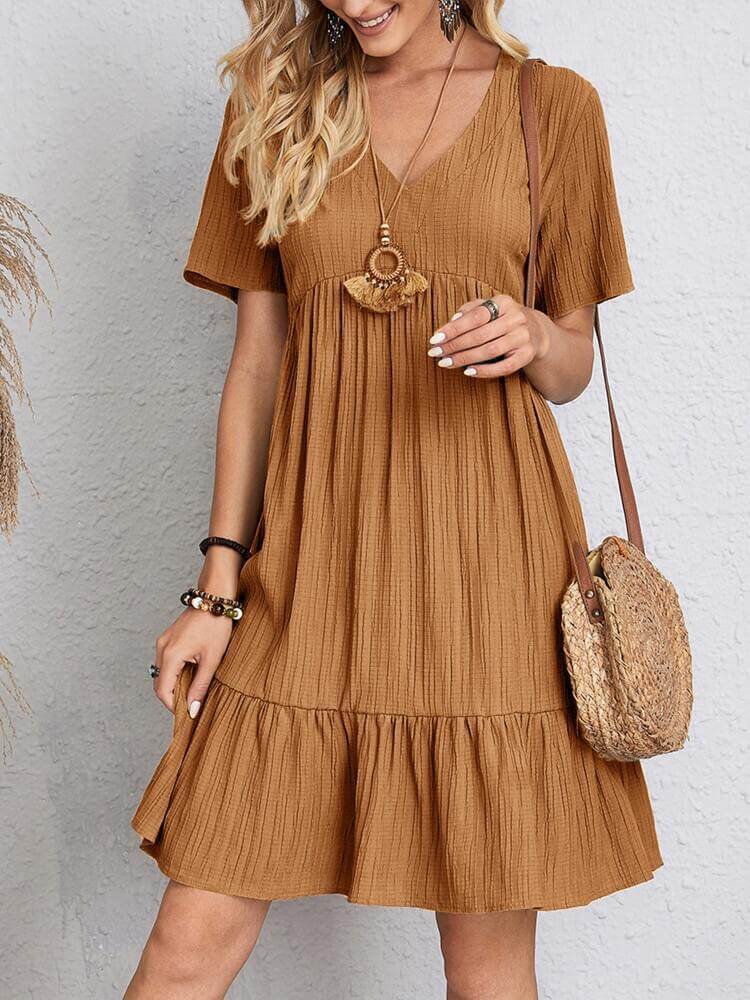 Robe Courte en Lin Zorane