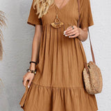 Robe Courte en Lin Zorane