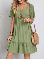 Robe Courte en Lin Zorane