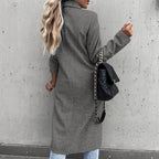 Manteau Long en Laine Foulée Léonie