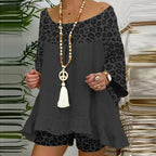 Ensemble Blouse et Short en Lin Pour Femme Urena