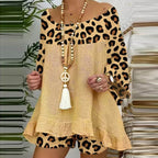 Ensemble Blouse et Short en Lin Pour Femme Urena