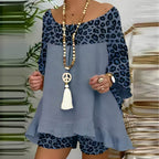 Ensemble Blouse et Short en Lin Pour Femme Urena