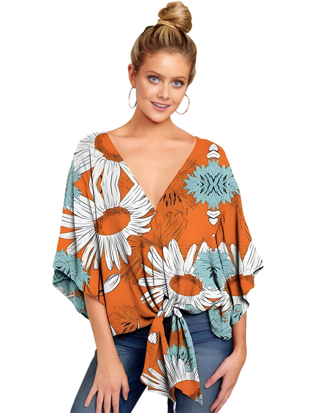 Blouse Col V Élèa