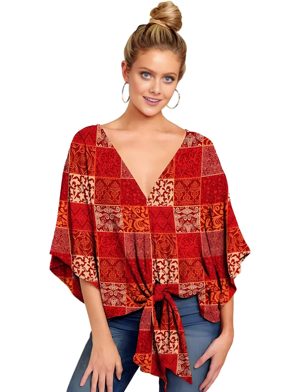 Blouse Col V Élèa