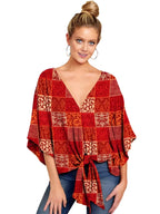 Blouse Col V Élèa