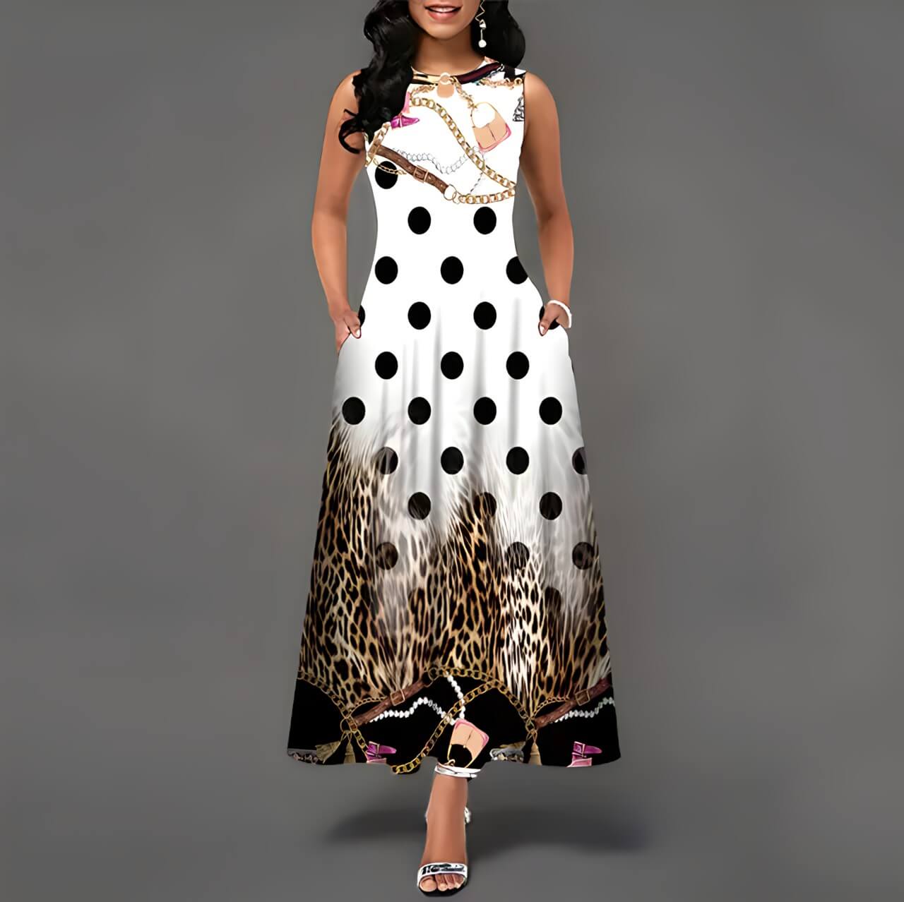 Robe Midi Décontractée Elora