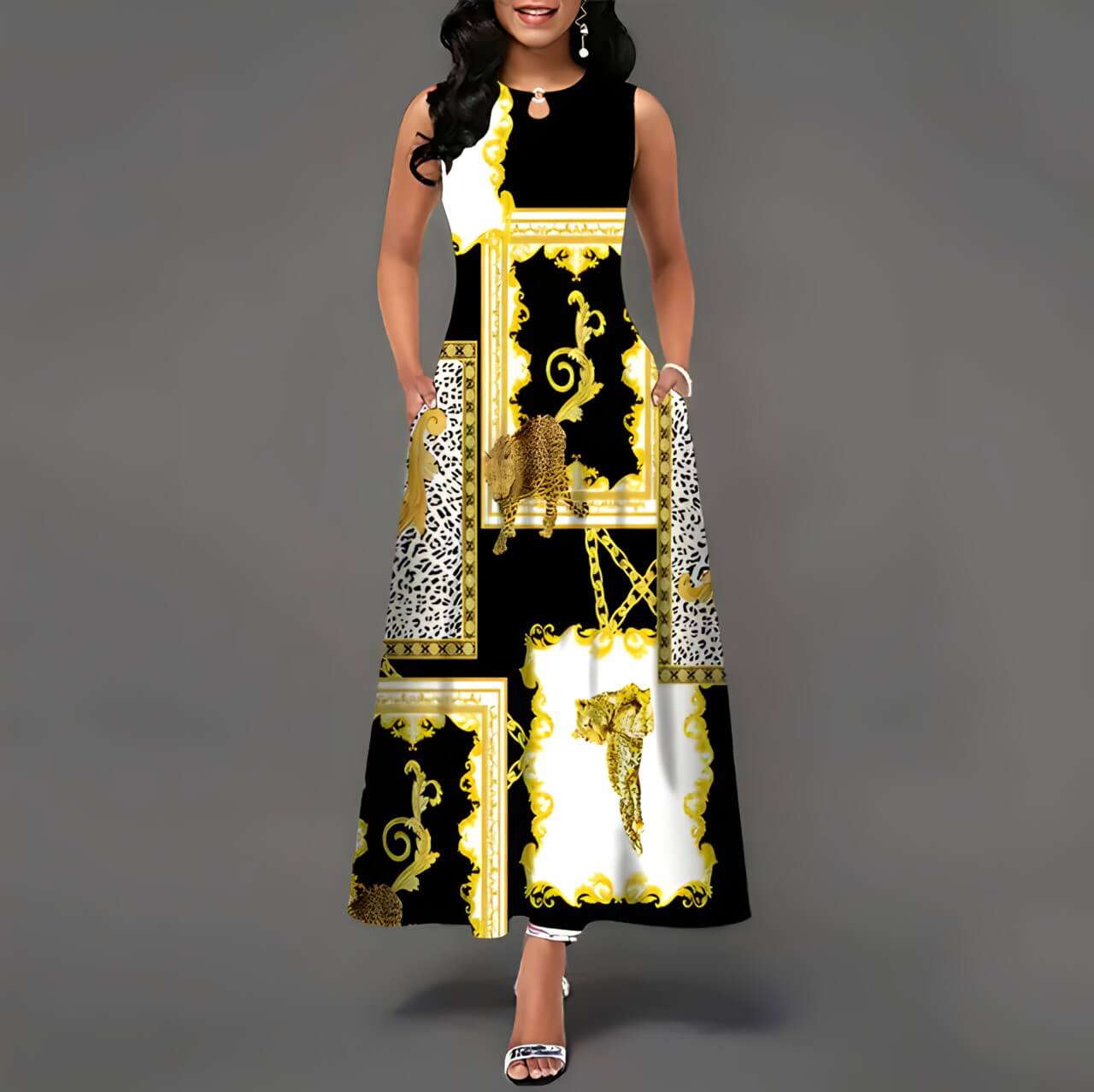 Robe Midi Décontractée Elora