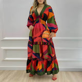 Robe Longue Imprimée Galiana