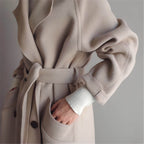 Manteau Long en Laine Foulée Ribera