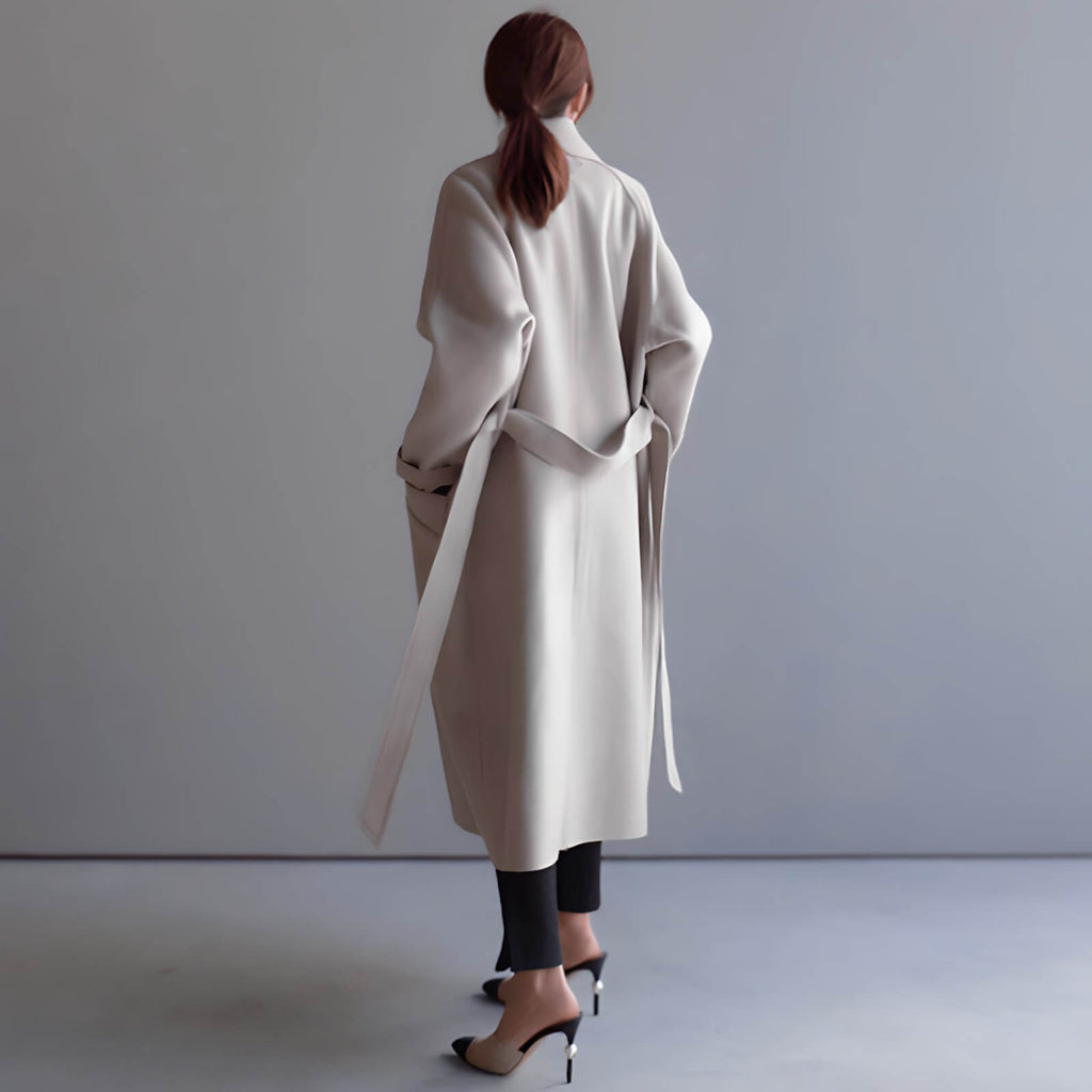 Manteau Long en Laine Foulée Ribera
