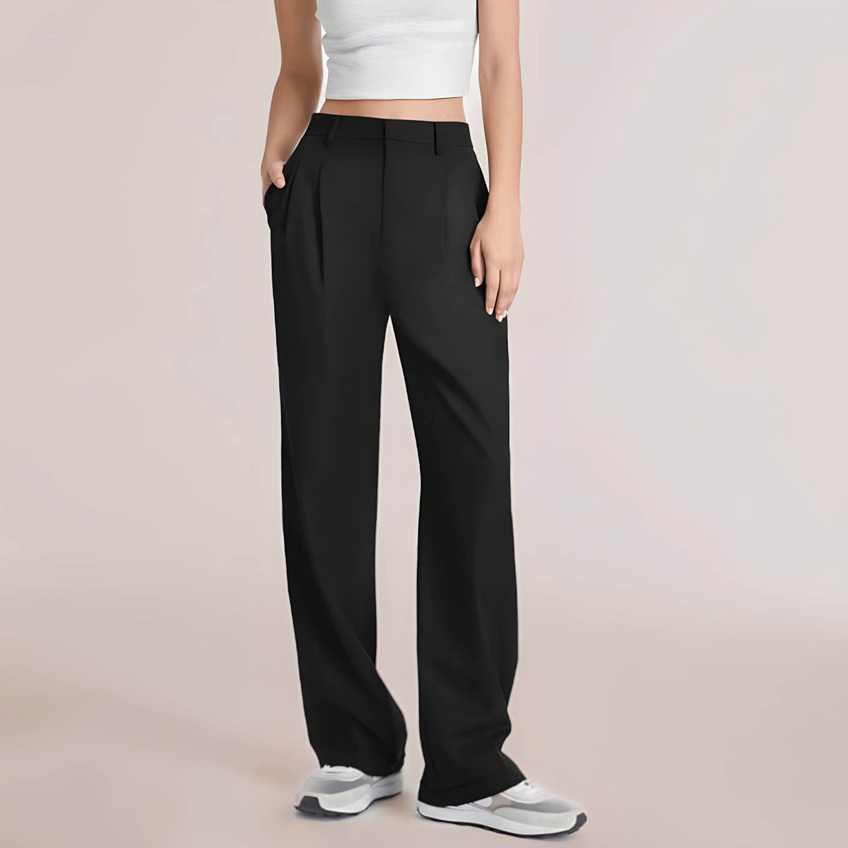 Pantalon Femme Wide Leg en Tailleur Lovelace
