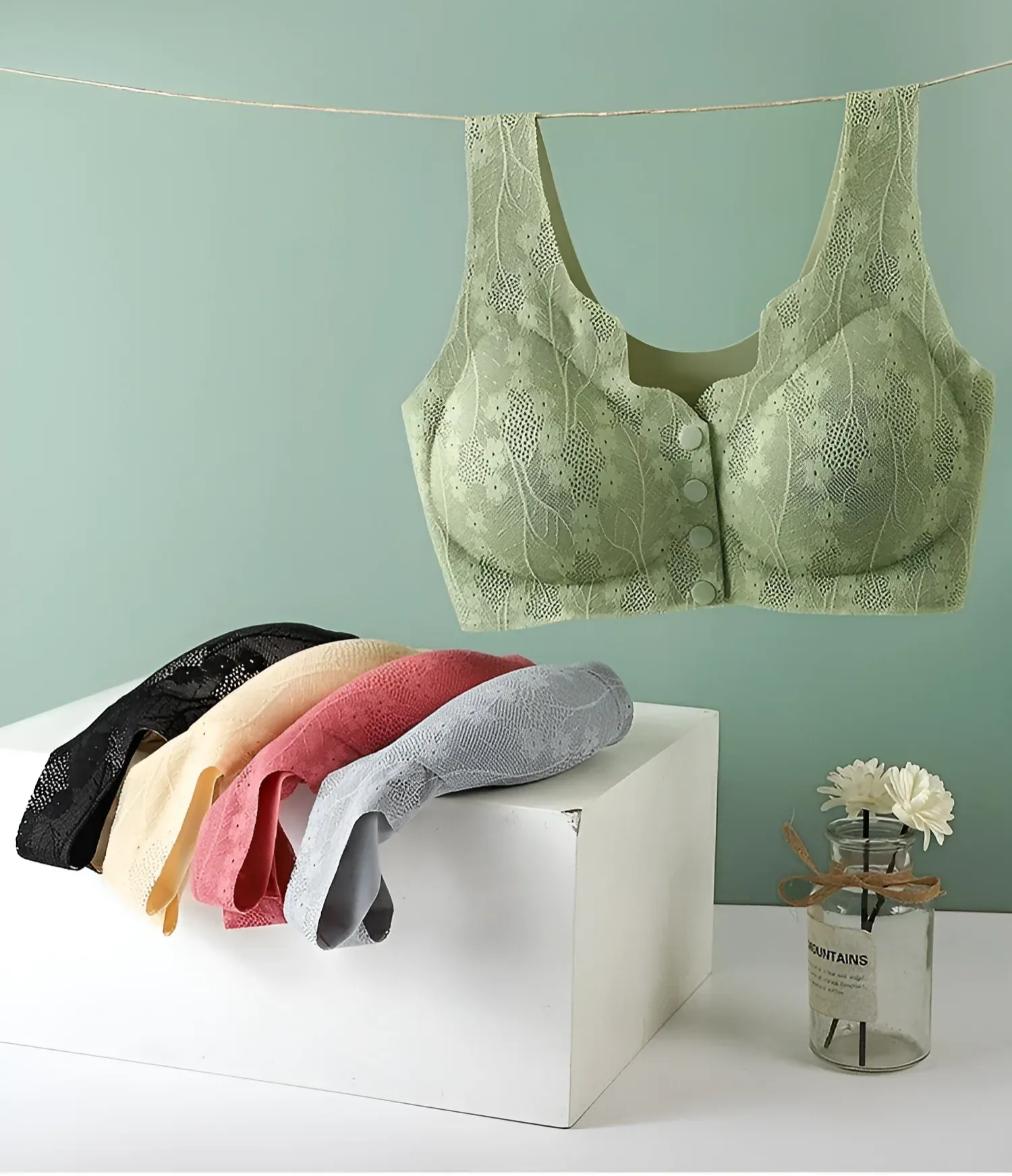 Soutien-Gorge Confort Lift Dentelle - Ouverture Avant