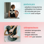 PosturePro™ - Correcteur de posture instantané